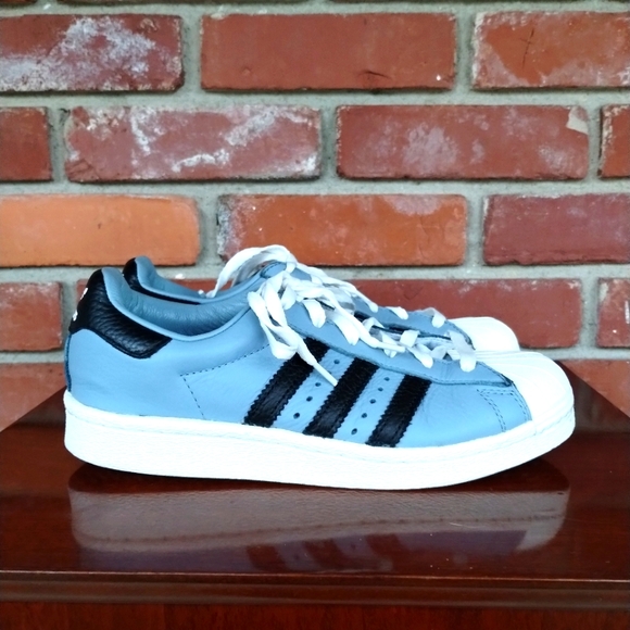 EUC Adidas Superstar Boost Multicolor2017 - BZ0203 Blue Black - Picture 2 of 5